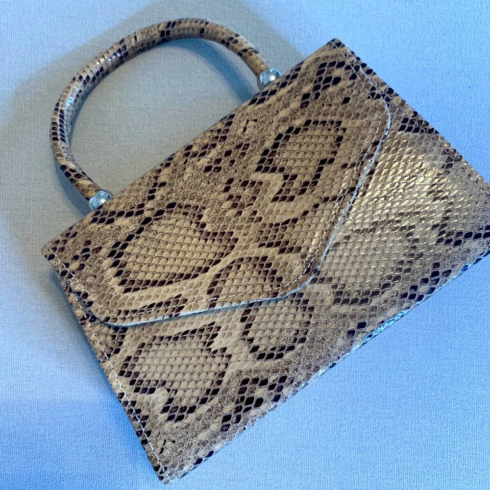 Snake Skin Mini Purse